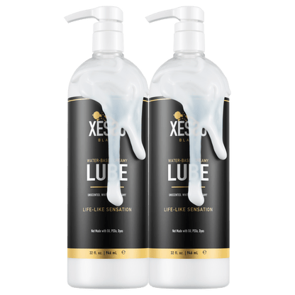 XESSO Lube & More Waterbased Lube XESSO Water Based Creamy Lube, 32 fl. oz. Pack of 2 Totaling 64 fl oz